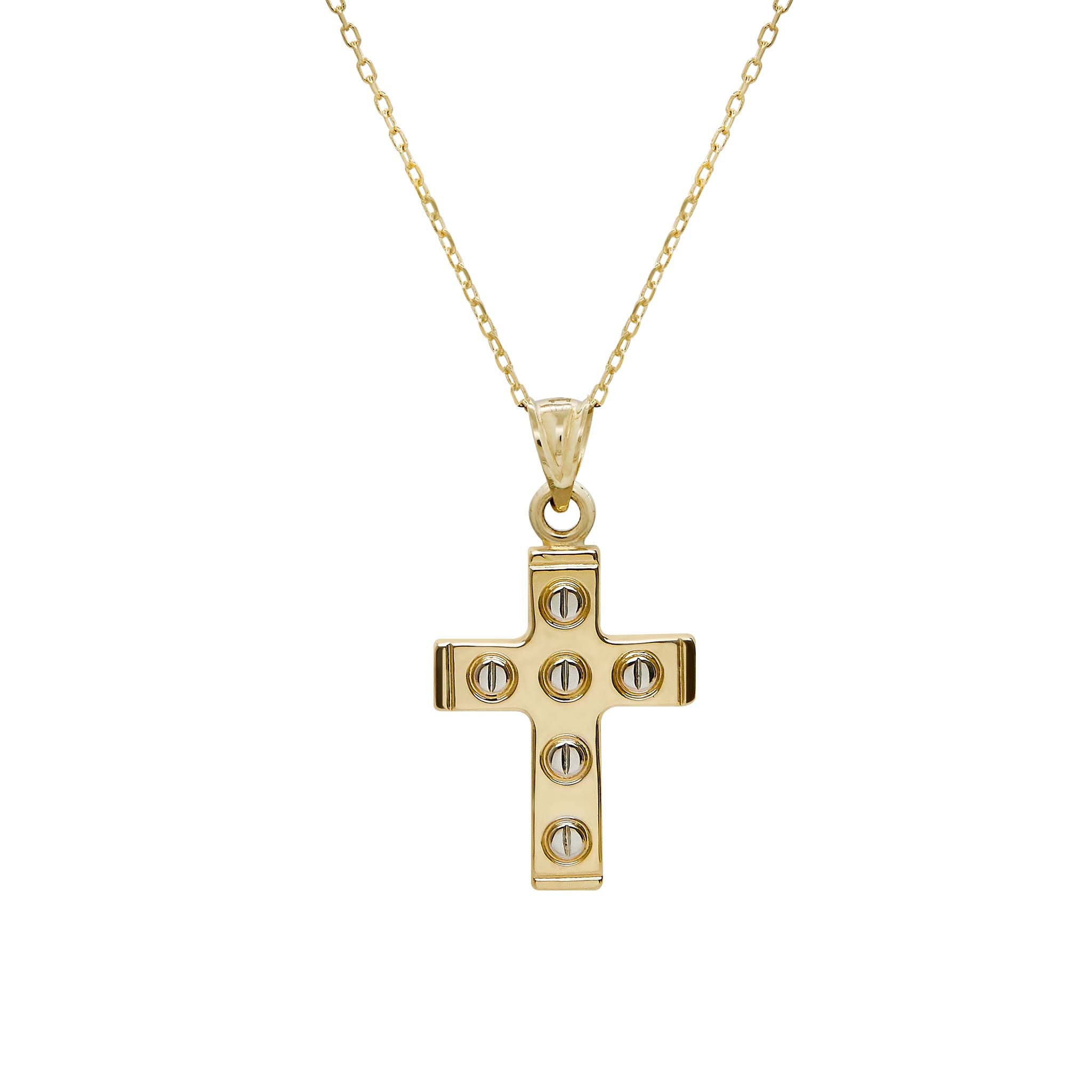 Ruby Diamond 18ct Gold Cross Platinum Chain | Plaza Jewellery English  Vintage Antique Unique Jewellery