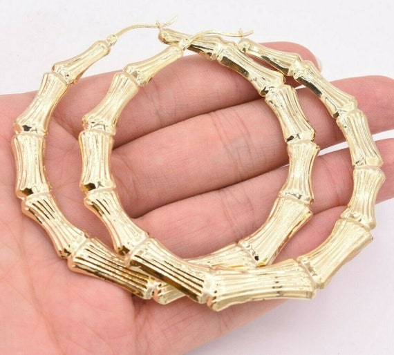 Real bamboo earrings deals