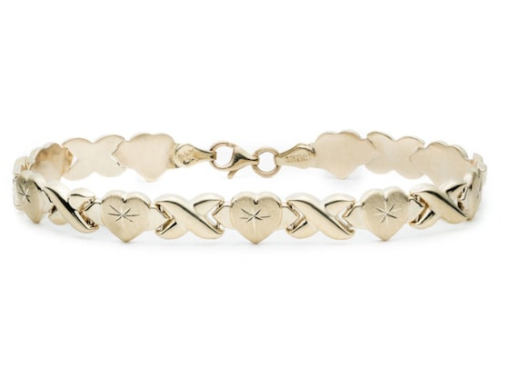 Taglio Diamante Cuore & Baci Orsacchiotto Bracciale Vero - Foto 2