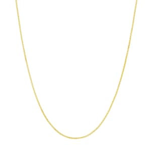 1.05mm Cable Chain with Lobster Lock Real 14K Yellow Gold ALL SIZES