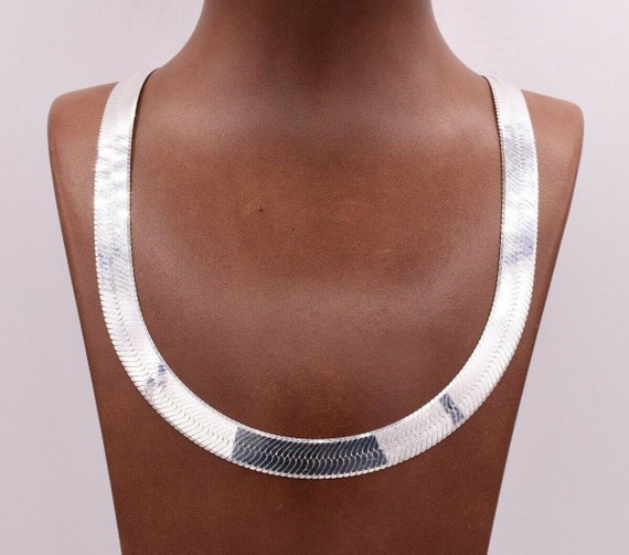 11mm Bold Flex Herringbone Chain 