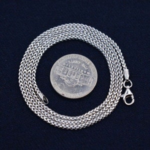 1,8 mm Anti-Tarnish Solid Franco Kettenhalskette Echt 925 Sterling Silber ITALY