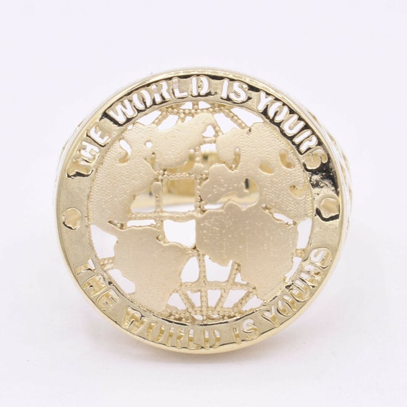 10kt Yellow Gold Mens Round Yellow Color Enhanced Diamond Square 並行輸入品 10kt Yellow Gold Mens Round Diamond Letter K Circle Ring 1⁄2 Cttw | eBay UK