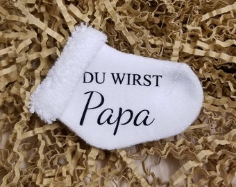 Du Wirst Papa/Oma/Opa/Tante/Onkel verkündung Schwangerschaft