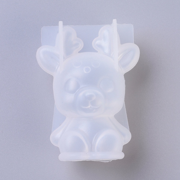 Silicone Mold Resin Concrete Deer Animal 3D