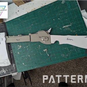 Axe Gun PDF Pattern Blueprint
