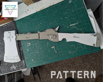 Axe Gun PDF Pattern Blueprint