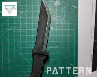 Bell Cranel's Knife PDF Pattern Blueprint (is it wrong to try to pick up girls in a dungeon)