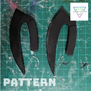 Hand Daggers TEMPLATE
