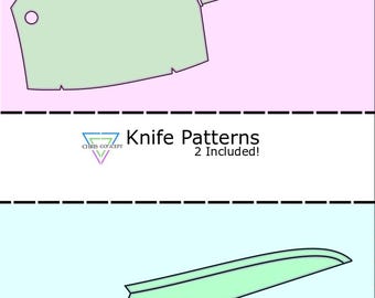 Knife Pack! PDF / Template