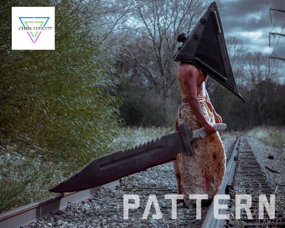 How I Made My Pyramid Head Cosplay From Silent Hill (blade and helmet  tutorial) 