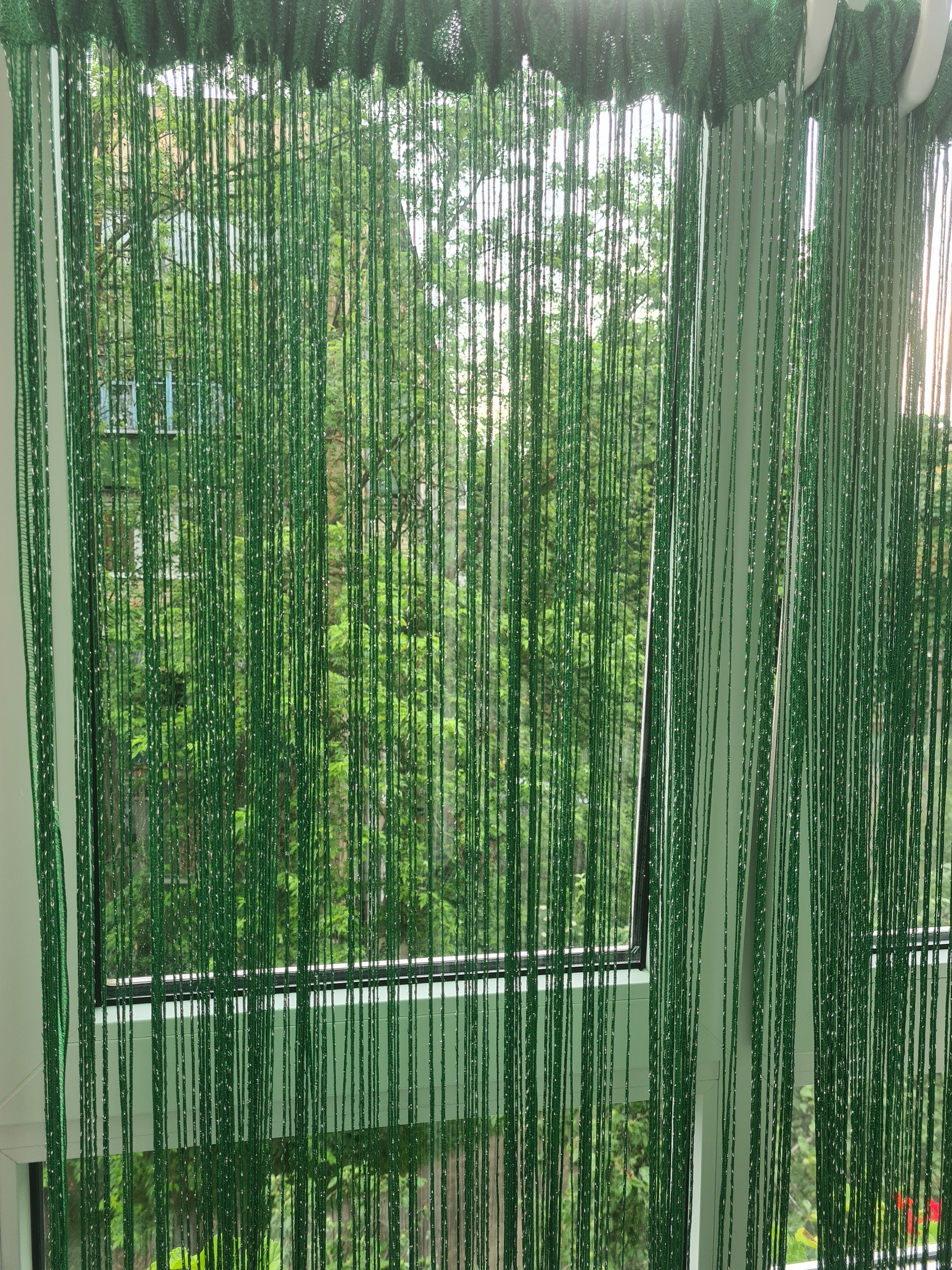 Doorway Curtain. Room Divider. Thread Curtain Lurex 3mx3m. - Etsy