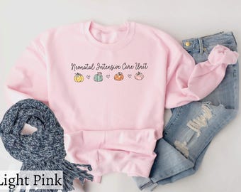 NICU Nurse Sweatshirt, Halloween Neonatal Intensive Care Unit, Neonatal Nurse Shirt, Nurse Sweater, NICU Nurse, Nurse Gift, Nurse Graduate