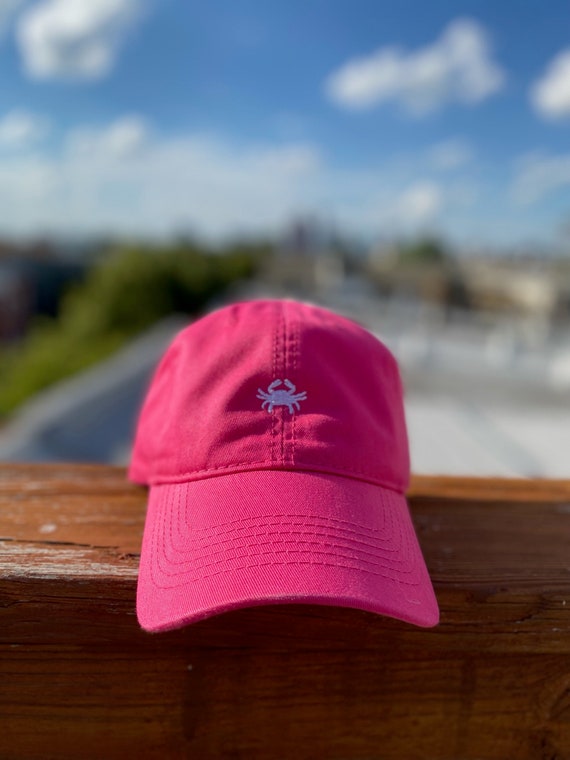 Crab Baseball Hat Purple Crab Hat 