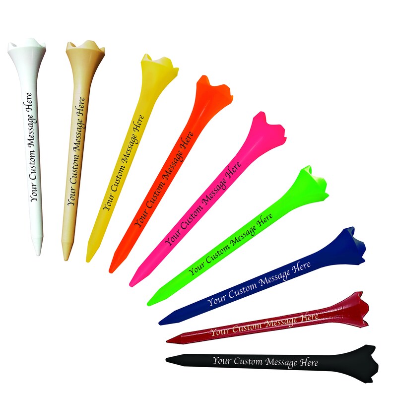 1000 Custom Pride Performance Plastic Golf Tees 1 Color Etsy