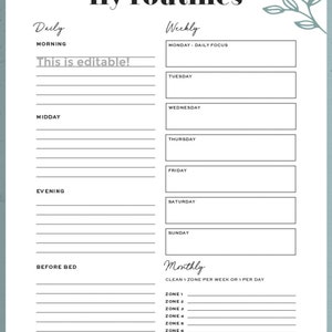 Flylady, Flylady Control Journal, Cleaning Schedule, Flylady Routines ...