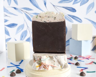 Birthday Cupcake Soap | Artisan Bar Soap | Baby Shower Favors | Happy Birthday Soap | Birthday Cake Soap | Soap Gifts | Luxury Bar Soap