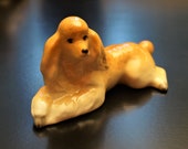 Lomonosov Porcelain Figurine quot Poodle Relaxing quot
