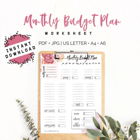 Paying Off Debt Worksheets Budgeting Debt Payoff