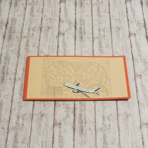 Gutscheinkarte Fur Ein Flugticket Reisegeldgeschenk Etsy