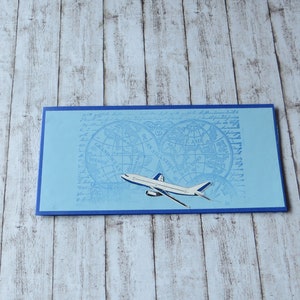 Gutscheinkarte Fur Ein Flugticket Reisegeldgeschenk Etsy
