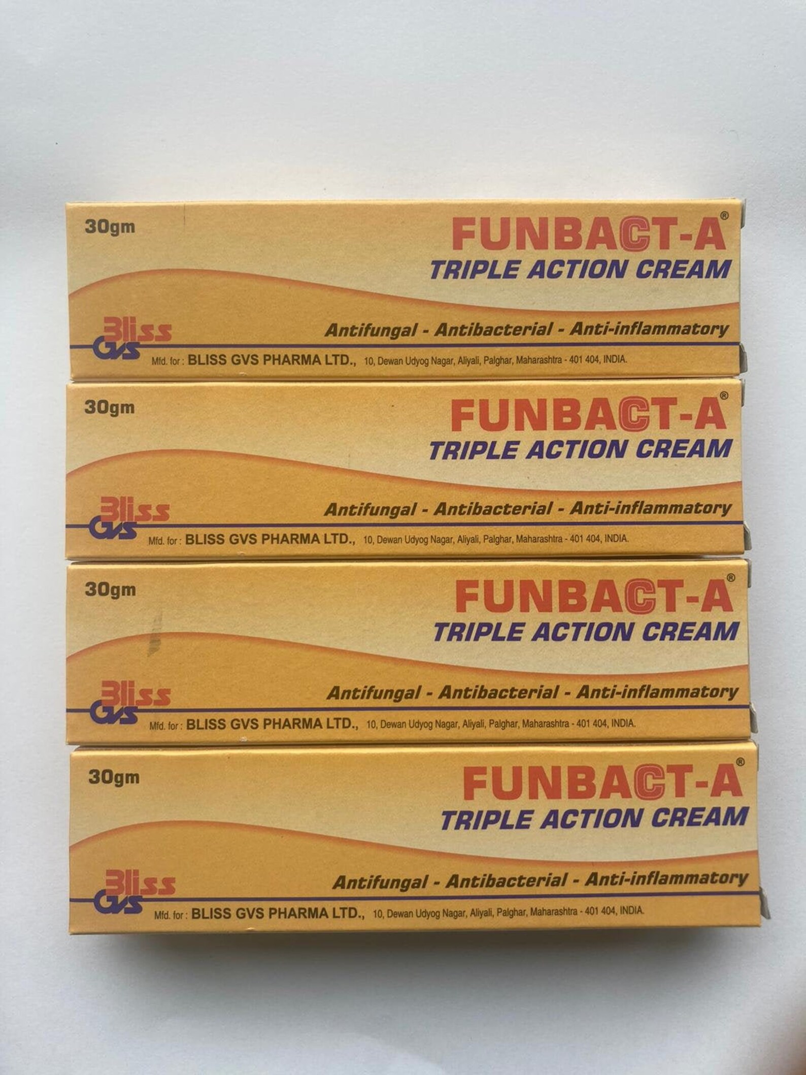 Funbact A Cream. Fast Remedy for All Type of Skin Etsy