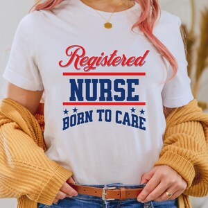 Registered Nurse T-Shirt, RN Tee, Nurse Gift, Nursing Students Appreciation, Inspirational Gift for Nurses, Nurse Birthday, Nurse Retirement