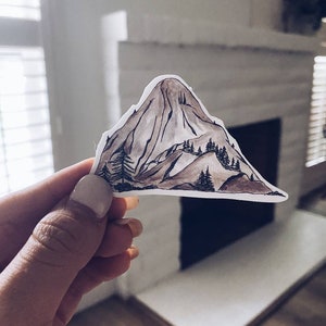 Yosemite National Park Sticker: Waterproof Laptop Decal