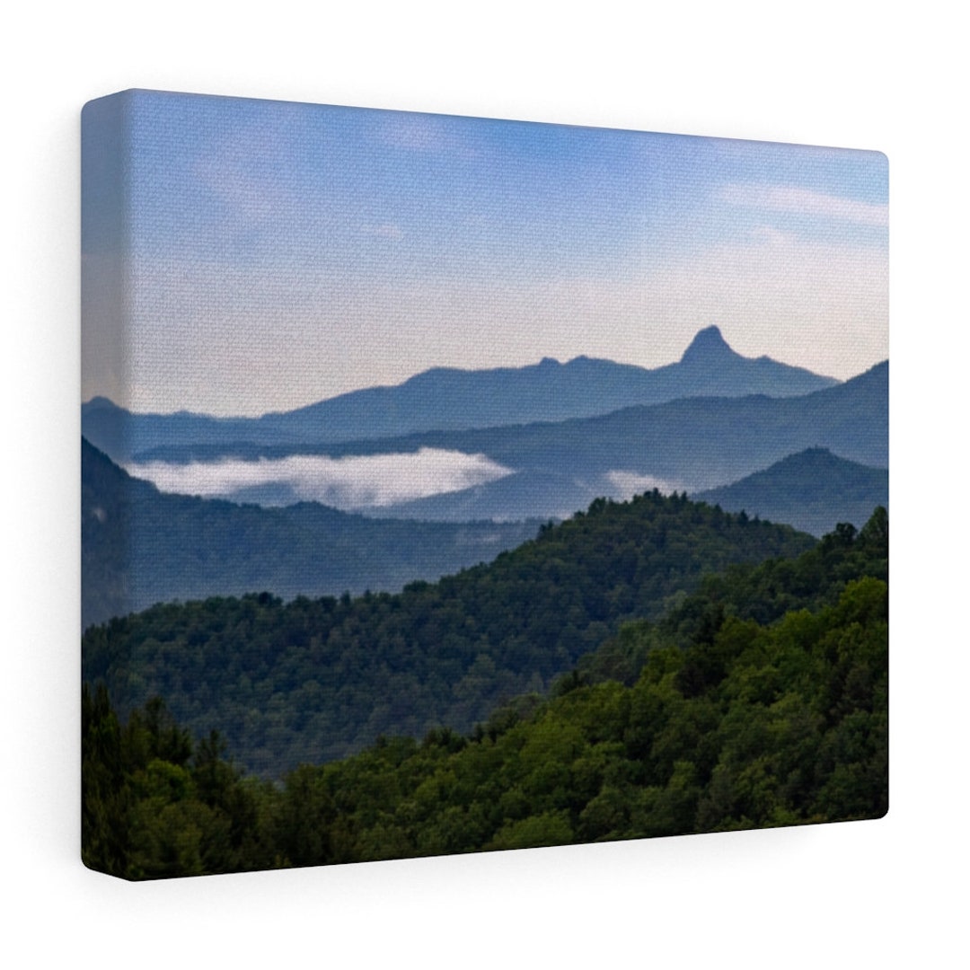 Blue Ridge Canvas Blue Ridge Mountains Photo 8x10 Canvas Gallery Wrap - Etsy