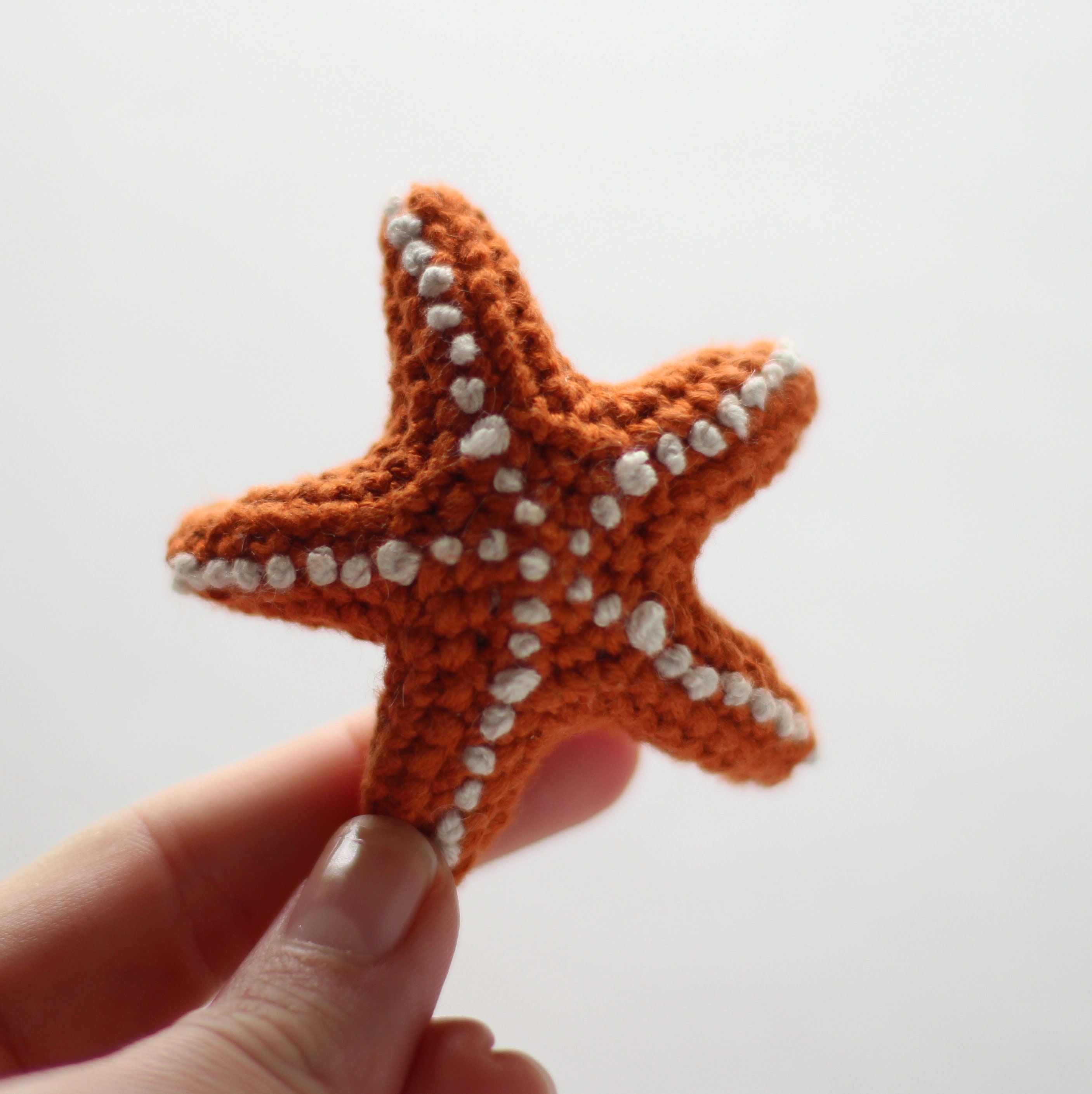 FREE amigurumi Pattern crochet STARFISH sea animal tutorial Etsy