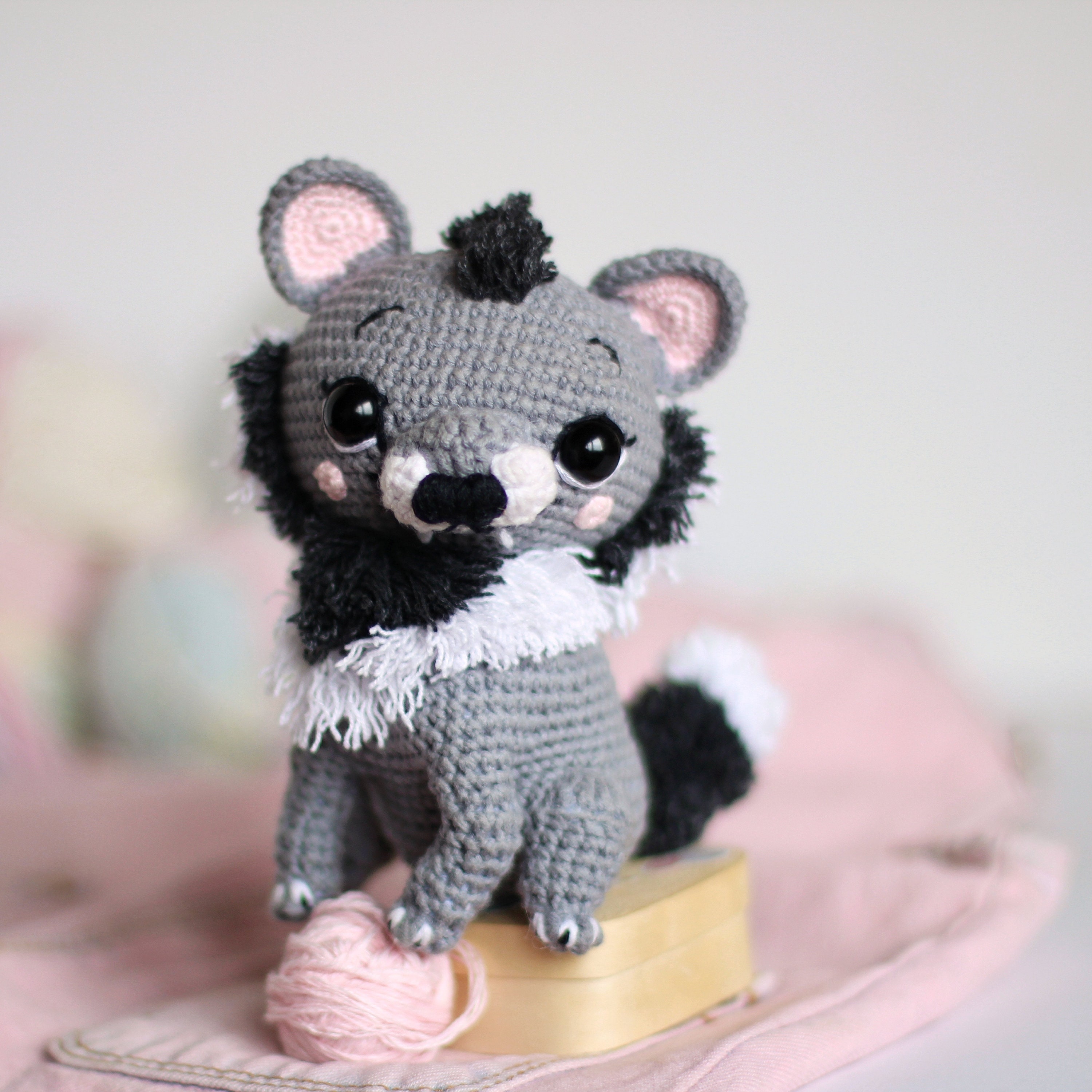 PATTERN crochet WOLF amigurumi toy how crochet wolf baby gift | Etsy