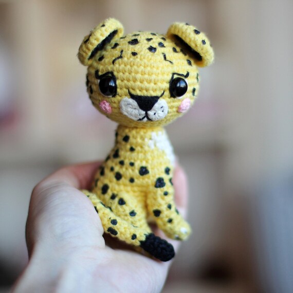 leopard stuffed animal pattern