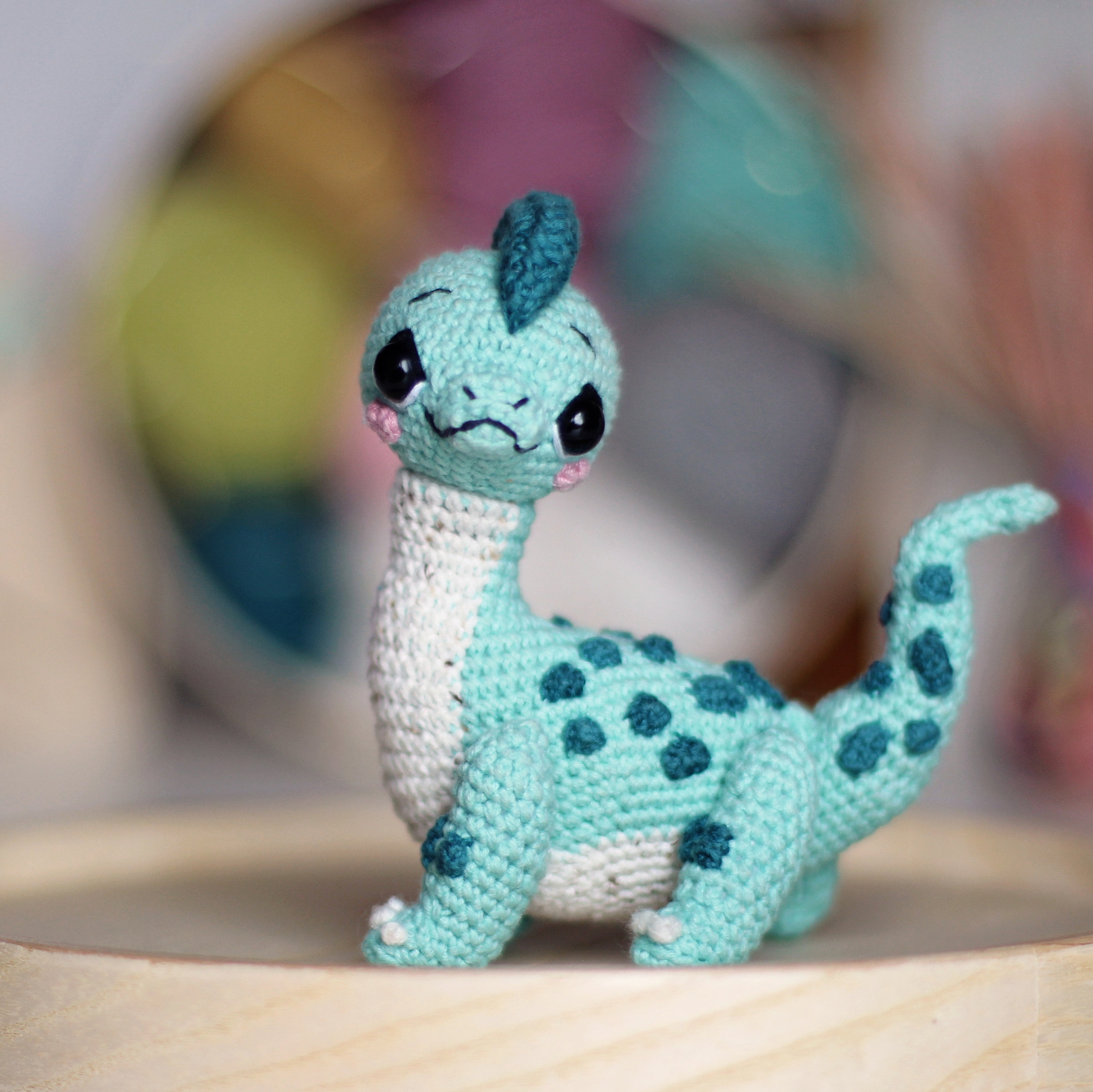 Crochet PATTERN DINOSAUR amigurumi brontosaurus pdf tutorial Etsy