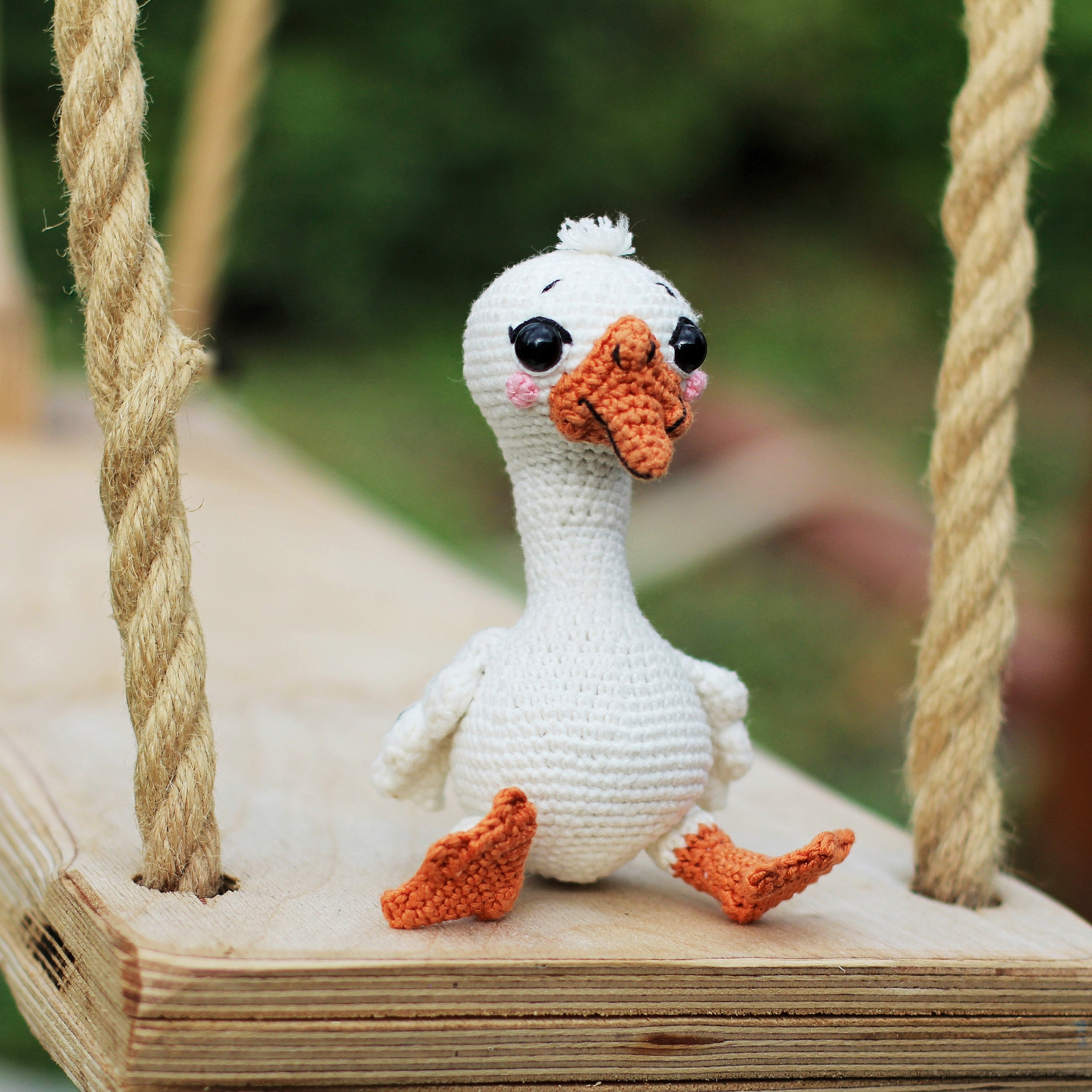 PATTERN crochet GOOSE pdf how crochet duck tutorial diy goose Etsy