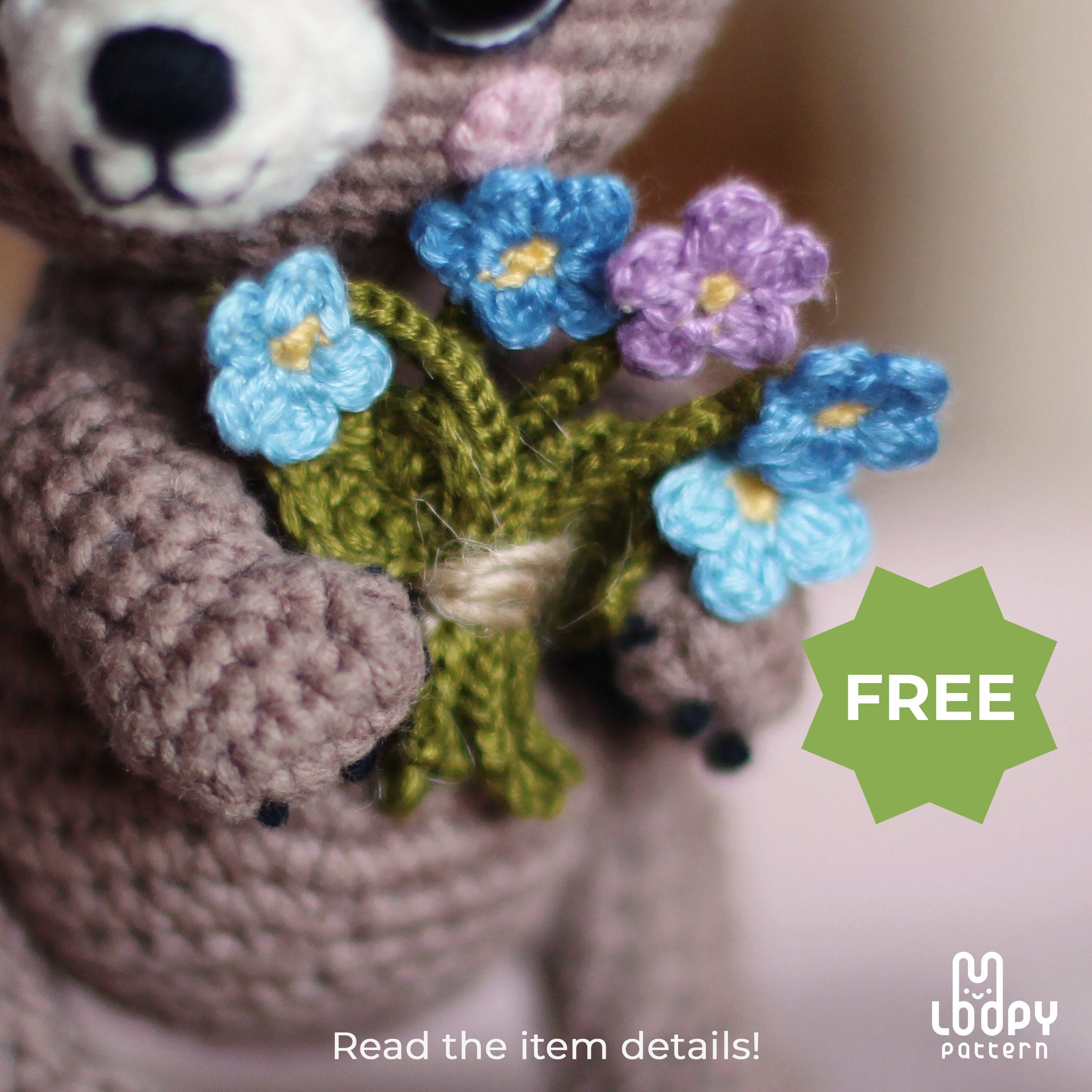 FREE pattern crochet amigurumi pattern diy Etsy