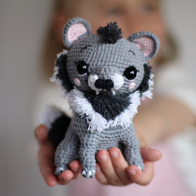 PATTERN crochet WOLF amigurumi toy how crochet wolf baby gift | Etsy
