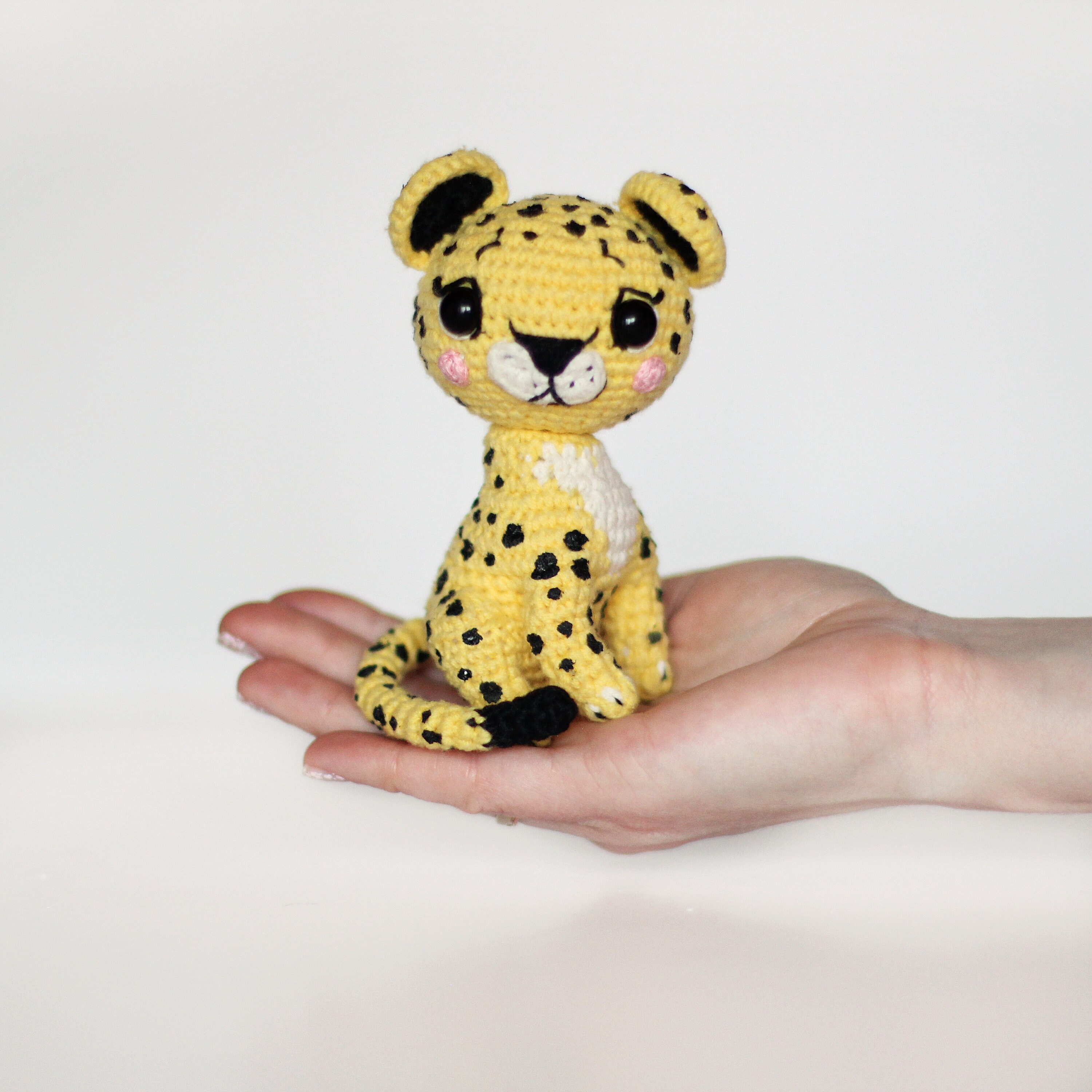 LEOPARD crochet PATTERN cheetah tutorial pdf amigurumi africa Etsy