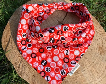 PUPPY LOVE Bandana - 100% Baumwolle