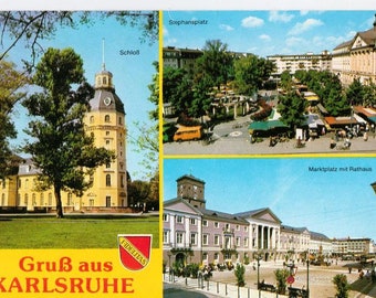 Postkarte *** Karlsruhe ***