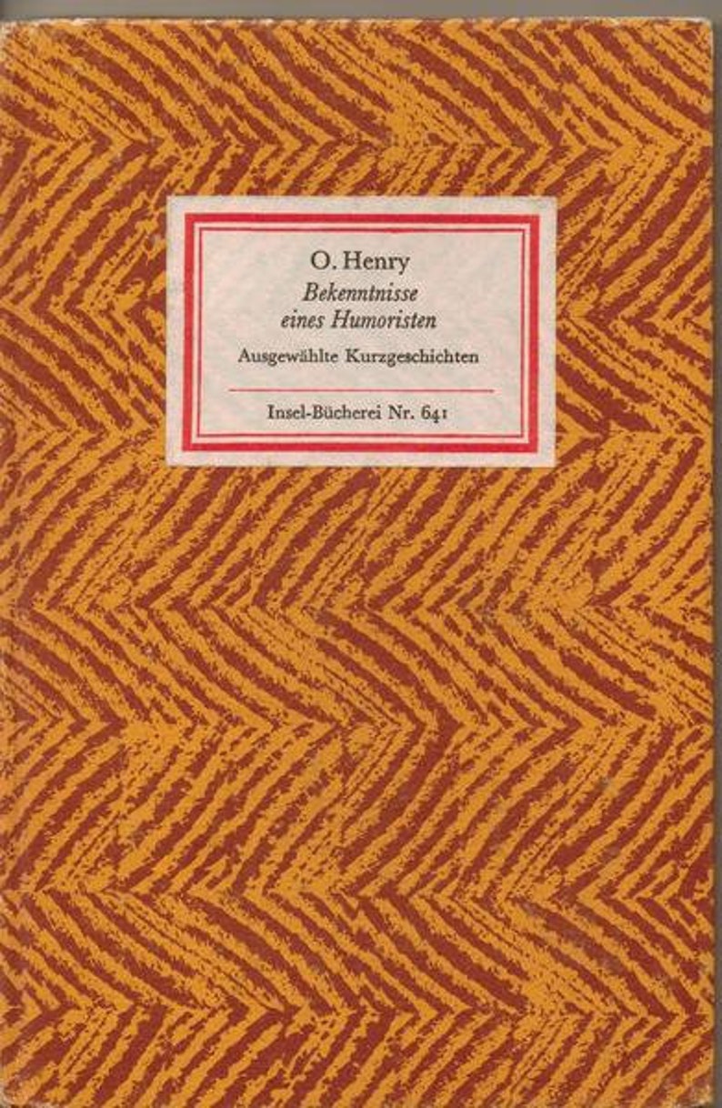 O. Henry confessions dun île-livre-Nr. 641 image 1