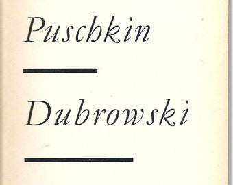 Puschkin *** Dubrowski ***