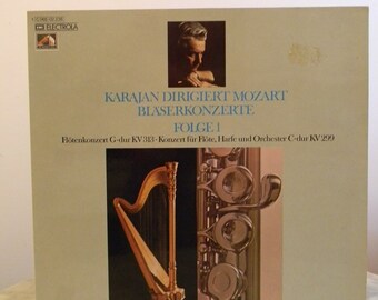 LP * Karajan dirigiert Mozart * Bläserkonzerte T.1