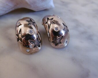 VINTAGE *** great ear clips *** BOHO ***