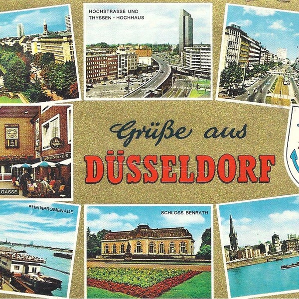 Postkarte *** DÜSSELDORF ***