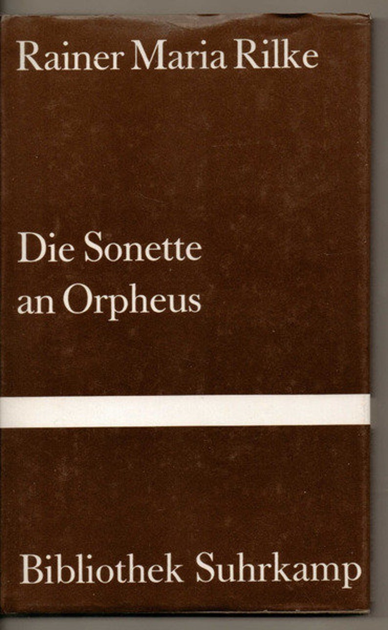 Rilke Die Sonette an Orpheus Bild 1
