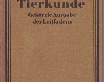 Schmeil *** Tierkunde *** ( 1933 )