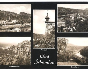 Postkarte *** BAD SCHANDAU ***