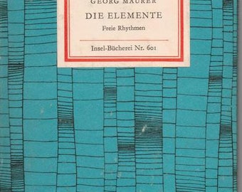 Maurer * Die Elemente * Insel-Buch-Nr. 601