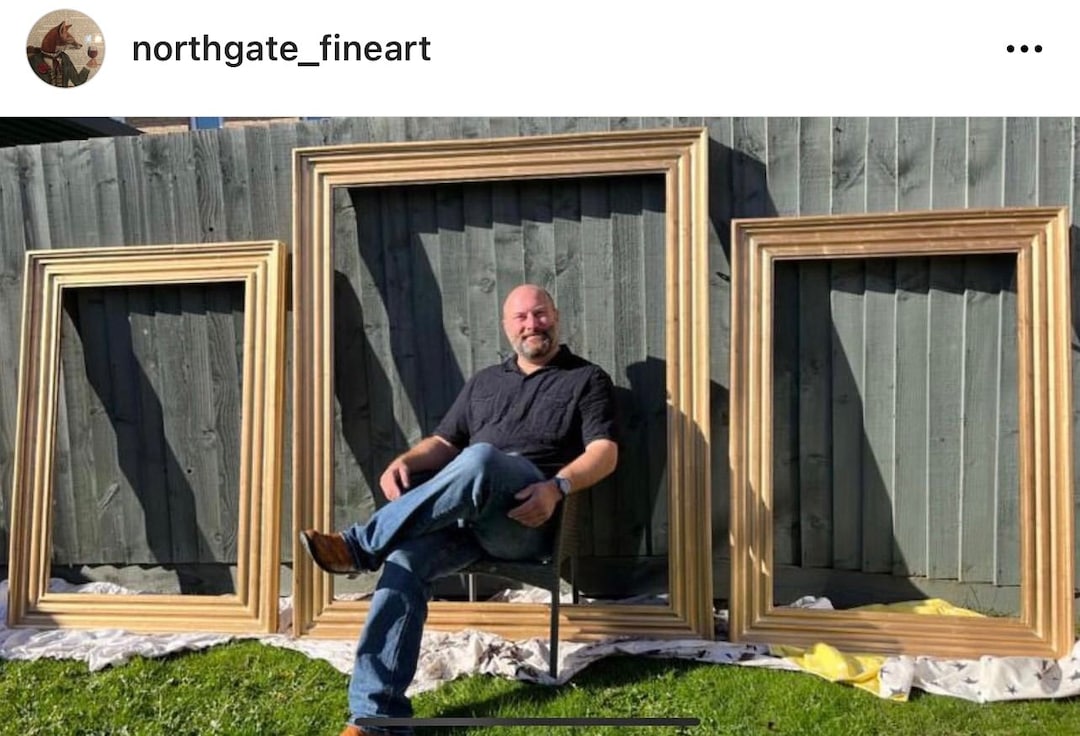 Extra Large Picture Frames Made to Measure Delivered to Your Etsy