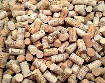 Wine Corks New, Authentic, Natural Printed Winery Marked, DIY Crafts, Uncirculated, Uniform Clean, Crafting, Decor Cork NOT Recycled / Used